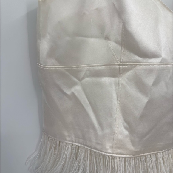 Cinq A Sept Narcissa Feather tank v neck cami Top size xs - Picture 5 of 16
